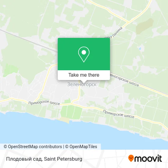 Плодовый сад map