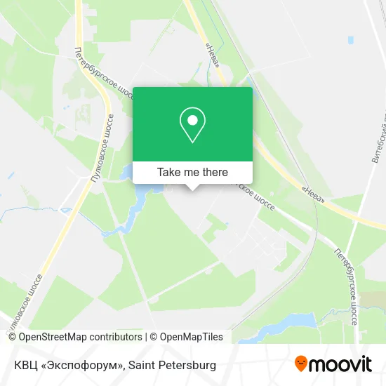 КВЦ «Экспофорум» map