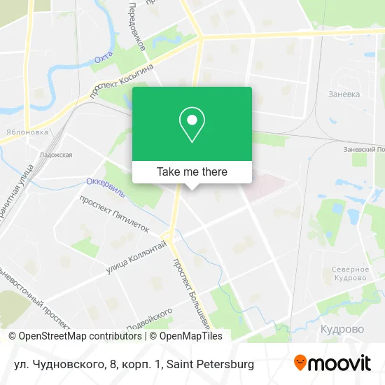 ул. Чудновского, 8, корп. 1 map