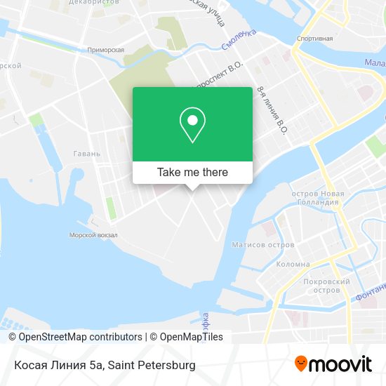 Косая Линия 5а map