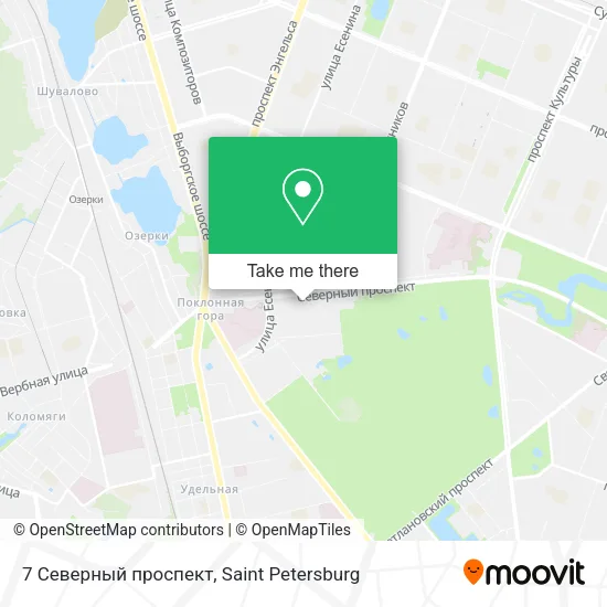 7 Северный проспект map