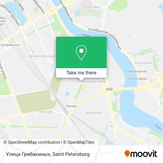 Улица Грибакиных map