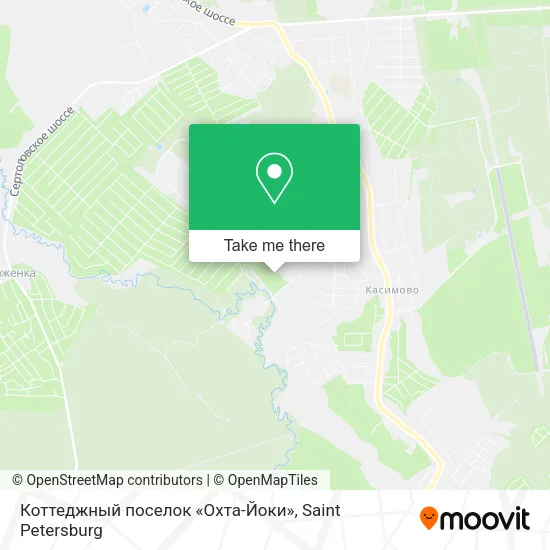 Коттеджный поселок «Охта-Йоки» map