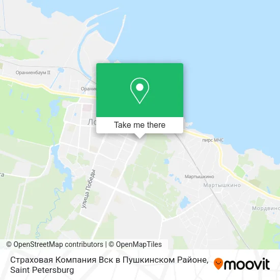 Страховая Компания Вск в Пушкинском Районе map