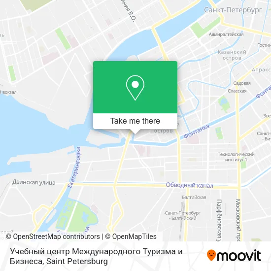 Учебный центр Международного Туризма и Бизнеса map