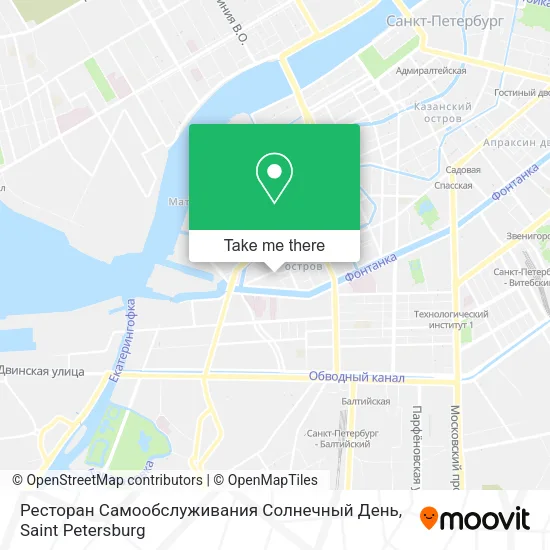 Ресторан Самообслуживания Солнечный День map
