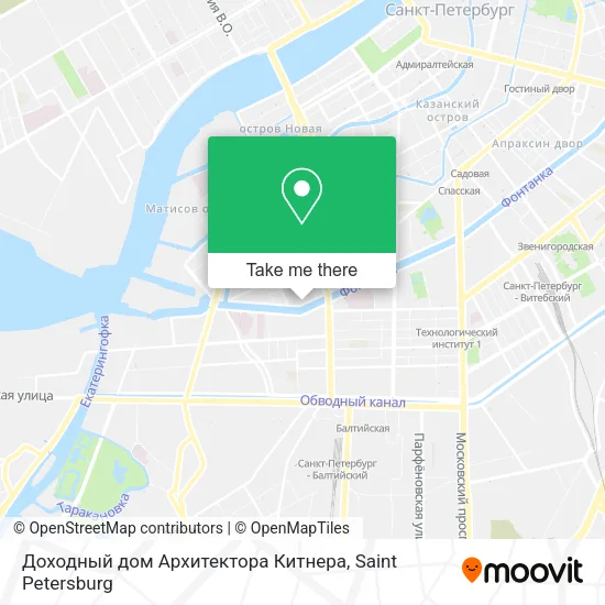 Доходный дом Архитектора Китнера map