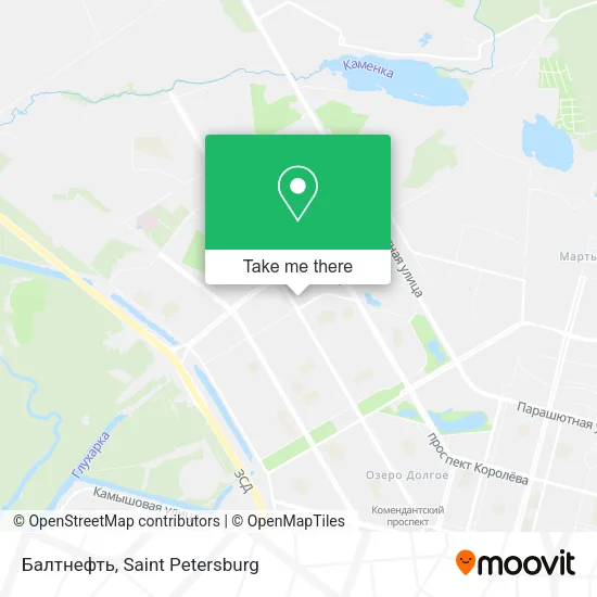 Балтнефть map
