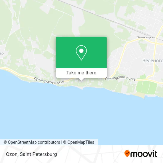 Ozon map