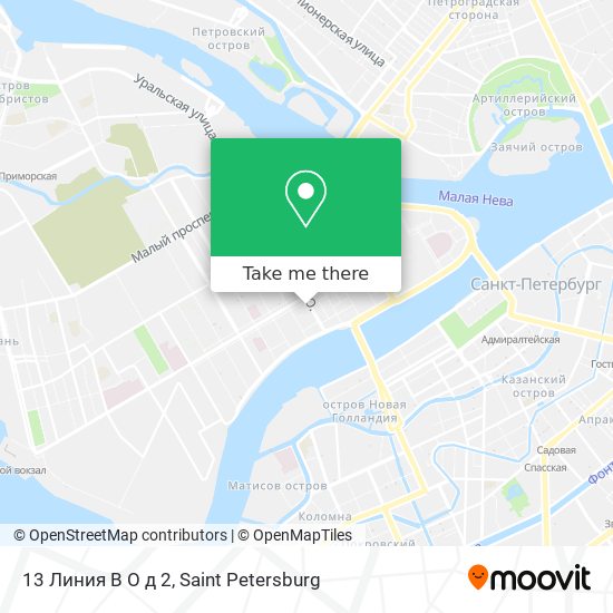 13 Линия В О д 2 map