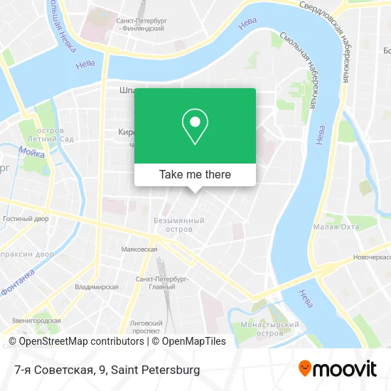 7-я Советская, 9 map