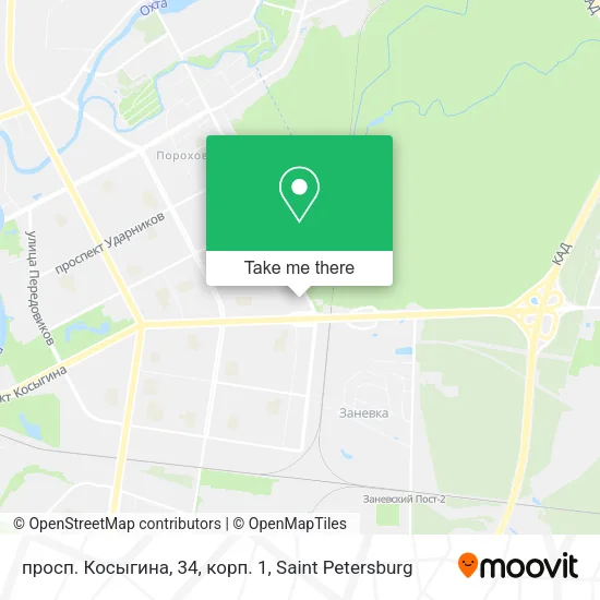 просп. Косыгина, 34, корп. 1 map