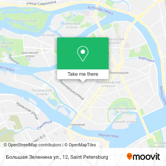 Большая Зеленина ул., 12 map