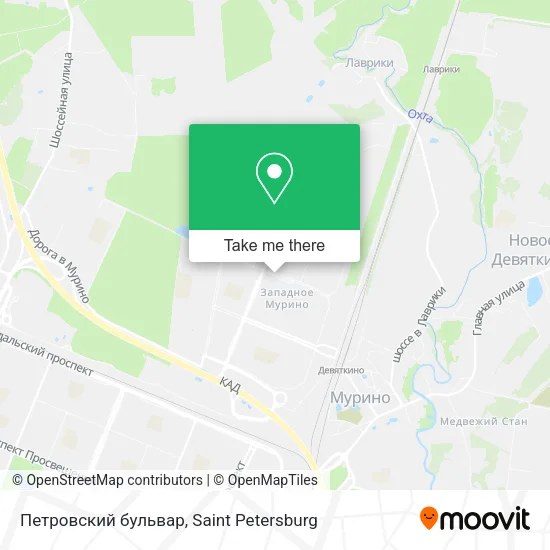 Петровский бульвар map