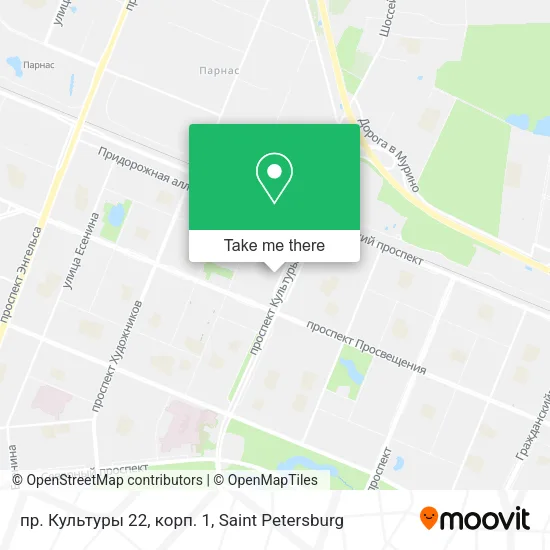 пр. Культуры 22, корп. 1 map