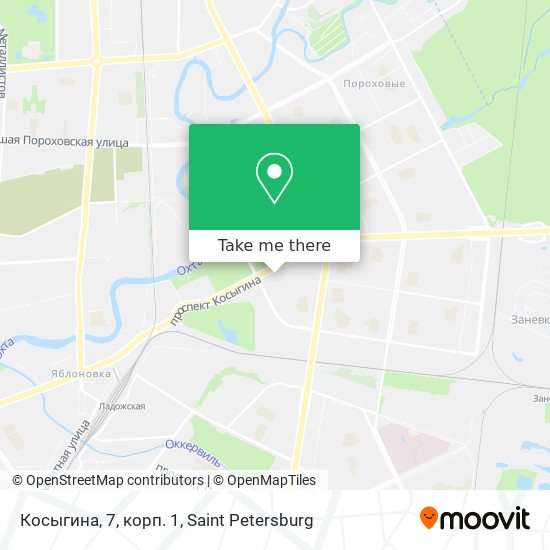 Косыгина, 7, корп. 1 map