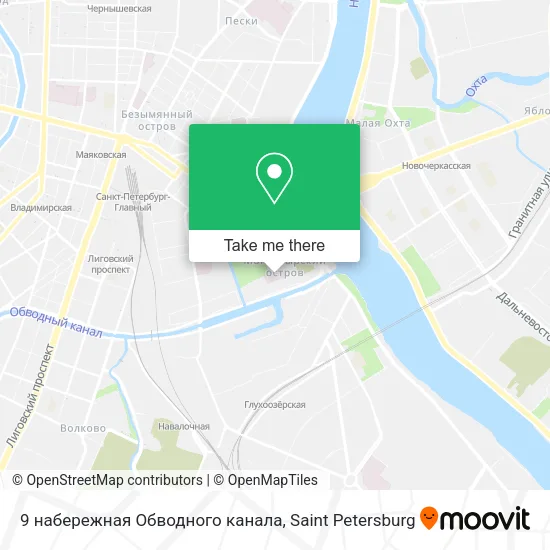 9 набережная Обводного канала map
