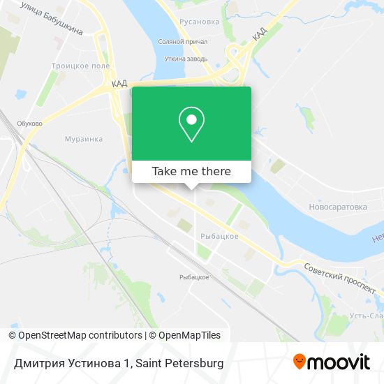 Дмитрия Устинова 1 map
