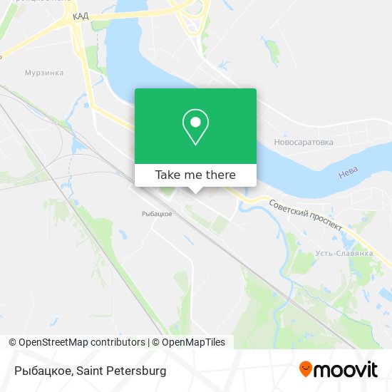 Рыбацкое map
