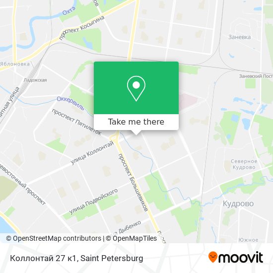 Коллонтай 27 к1 map
