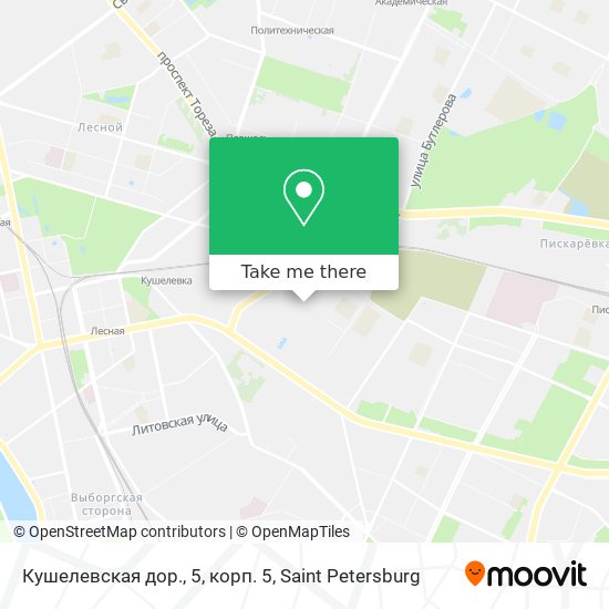 Кушелевская дор., 5, корп. 5 map