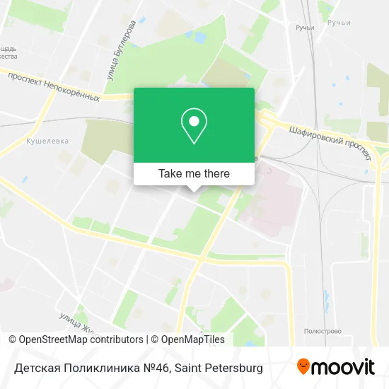 Детская Поликлиника №46 map