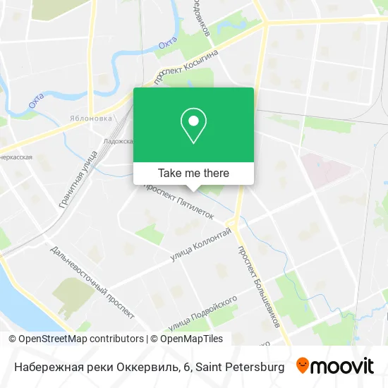 Набережная реки Оккервиль, 6 map