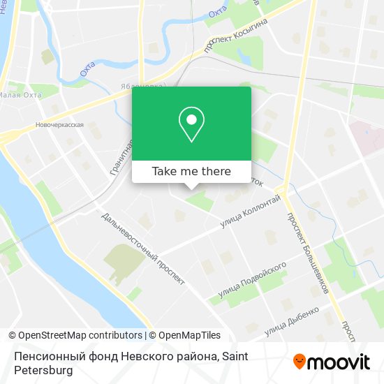 Пенсионный фонд Невского района map