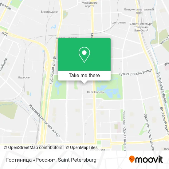 Гостиница «Россия» map