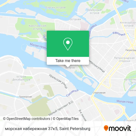 морская набережная 37к5 map