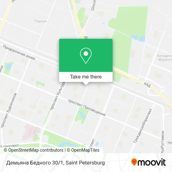 Демьяна Бедного 30/1 map