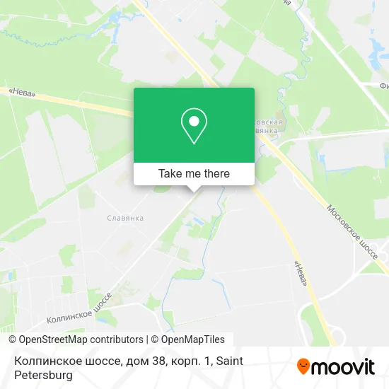 Колпинское шоссе, дом 38, корп. 1 map