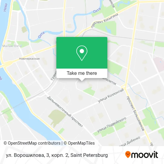 ул. Ворошилова, 3, корп. 2 map