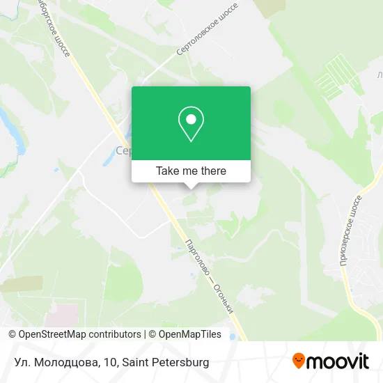 Ул. Молодцова, 10 map