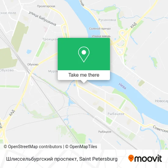Шлиссельбургский проспект map