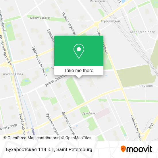 Бухарестская 114 к.1 map