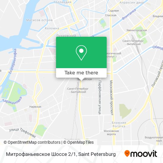 Митрофаньевское Шоссе 2/1 map
