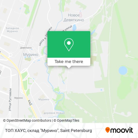 ТОП ХАУС, склад "Мурино" map