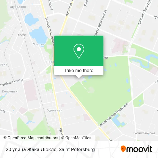 20 улица Жака Дюкло map