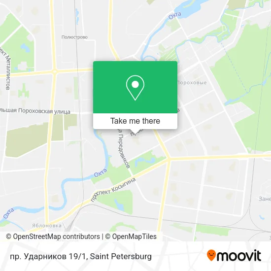 пр. Ударников 19/1 map