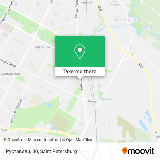 Руставели, 30 map