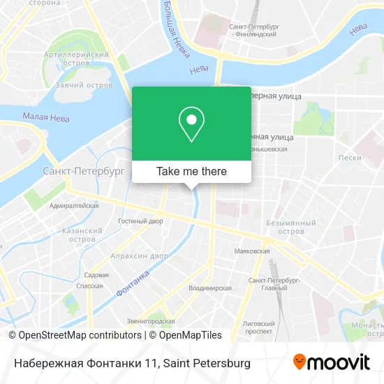 Набережная Фонтанки 11 map
