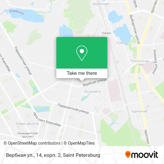 Вербная ул., 14, корп. 2 map