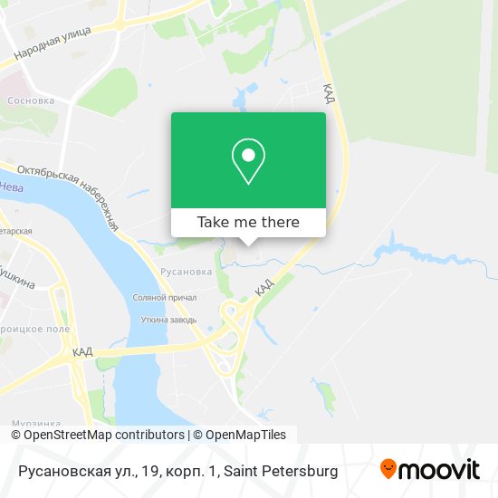 Русановская ул., 19, корп. 1 map