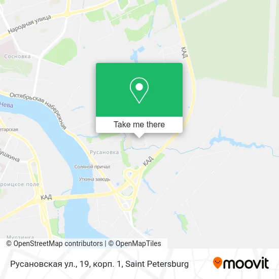 Русановская ул., 19, корп. 1 map