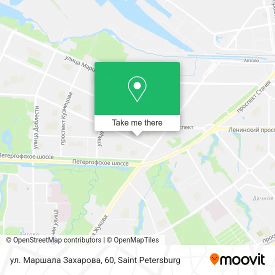 ул. Маршала Захарова, 60 map