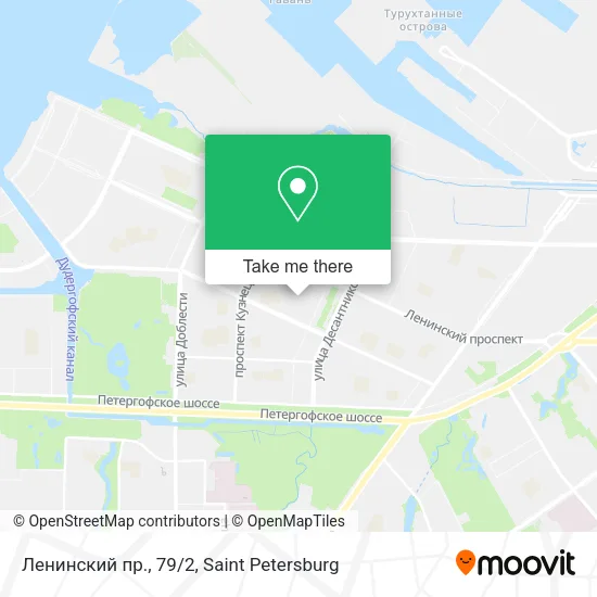 Ленинский пр., 79/2 map