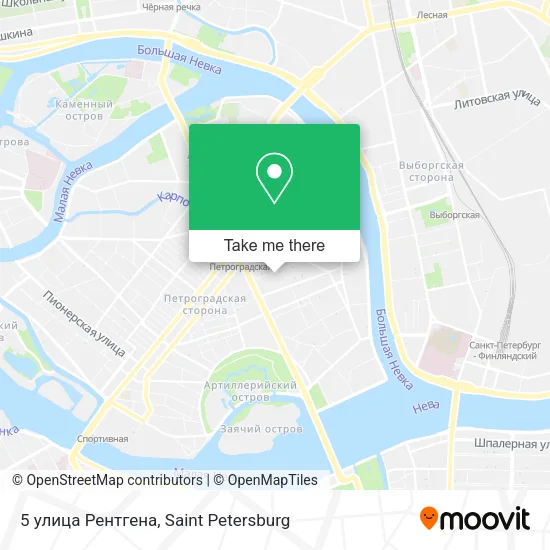 5 улица Рентгена map