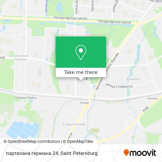 партизана германа 24 map