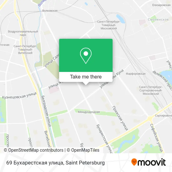69 Бухарестская улица map